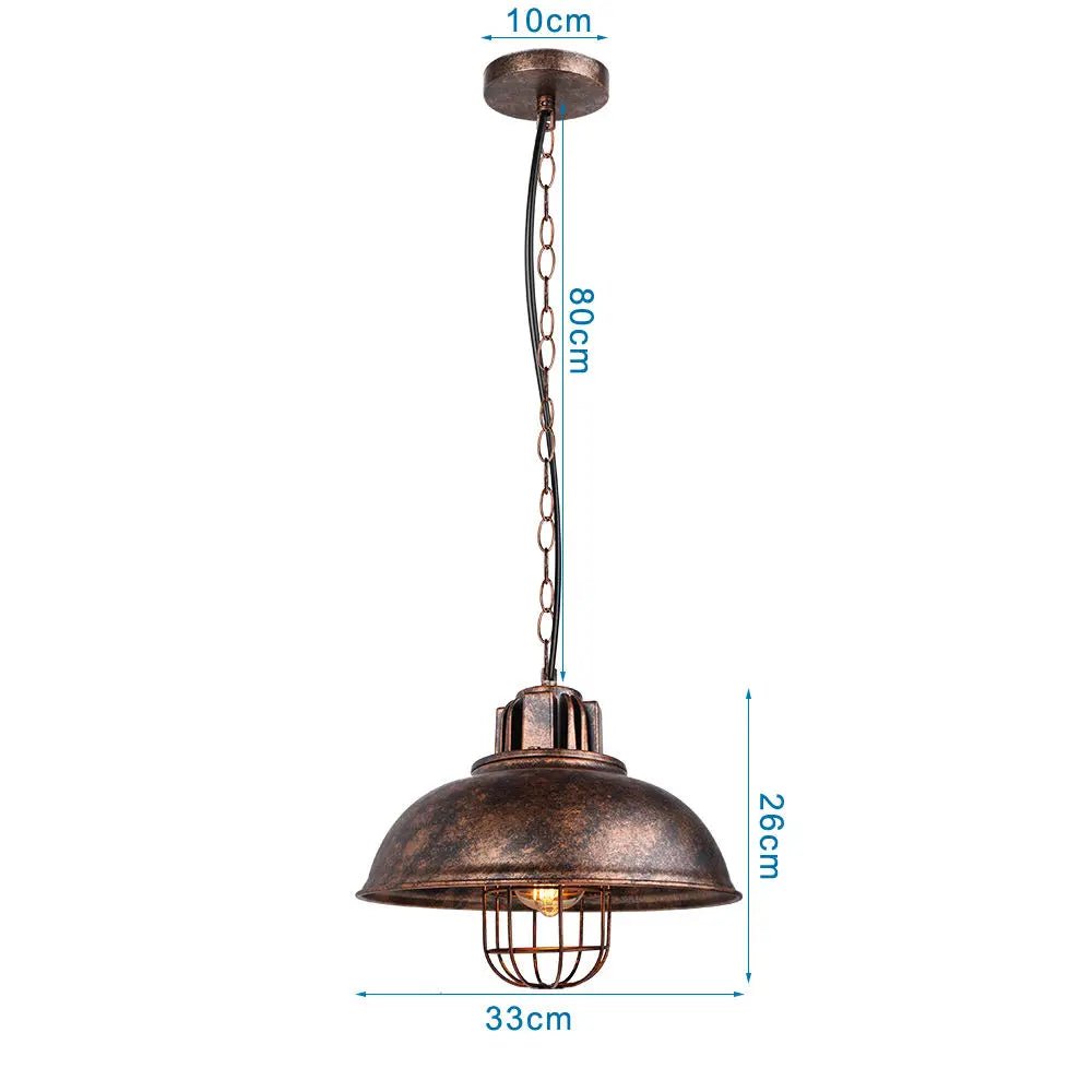 Loft Vintage Pendant Iron Lights Industrial - Act Design Shop