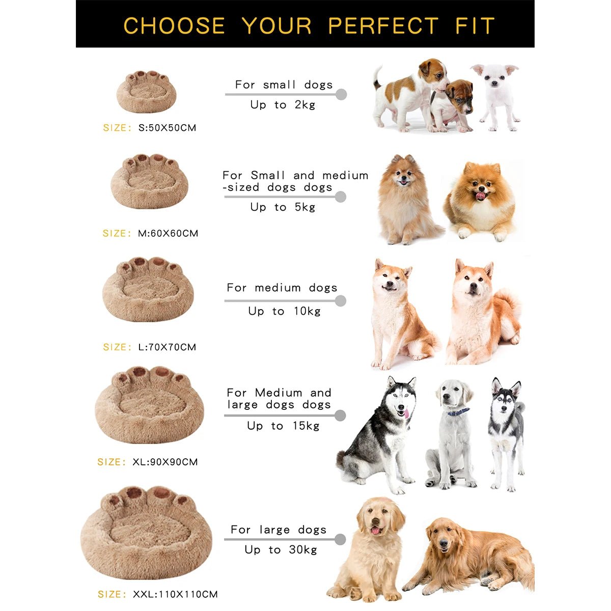Luxe Hondenmand | Hondenbed | Mand Hond | Fluffy - Act Design Shop