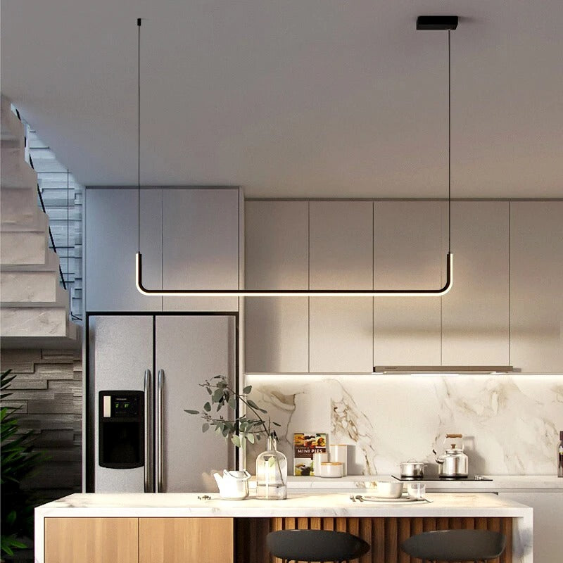 Modern Chandeliers Aluminum Dining Room LED Pendant Lamps