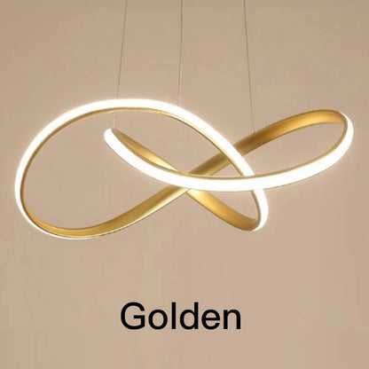 Moderne skandinavische Pendelleuchte – Kleeblatt-Design