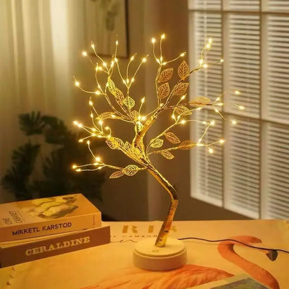 Kersenbloesem LED Nachtlamp met USB-stekker