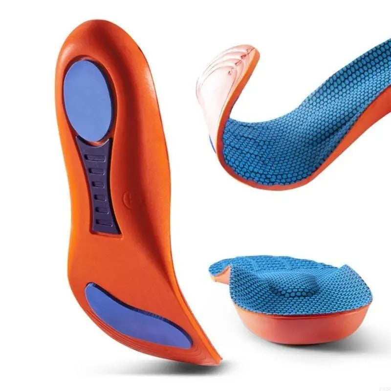 Sport Insoles - Orthopedic Shoe Inserts with Shock Absorption & Breathable Cushioning for Men & Women