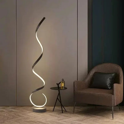 Staande lamp woonkamer design - Moderne LED vloerlamp