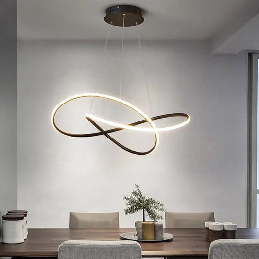 Moderne Scandinavische hanglamp – Klaverontwerp