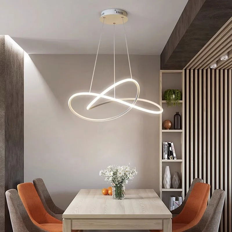 Moderne Scandinavische hanglamp – Klaverontwerp