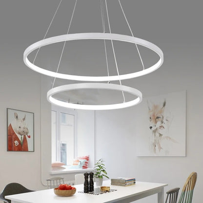 Modern LED Pendant Lamp multiple Rings