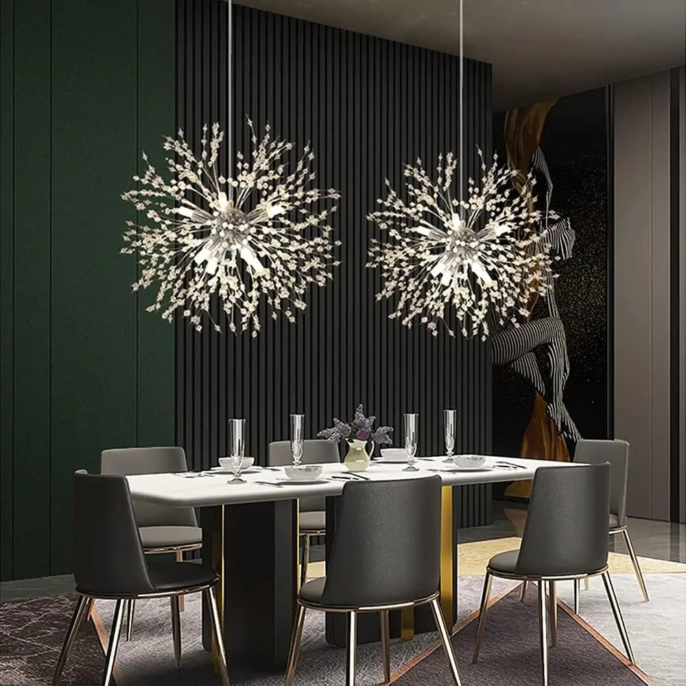 Dandelion Crystal Chandelier Pendant Light