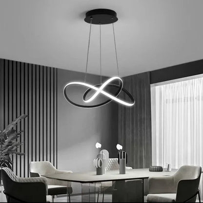 Moderne Scandinavische hanglamp – Klaverontwerp