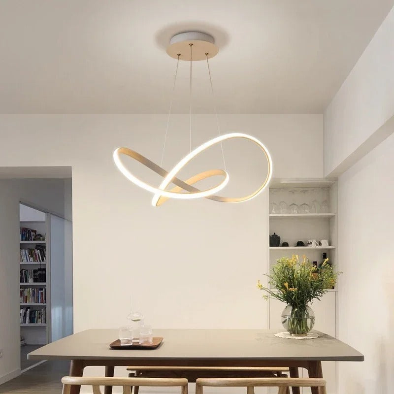Moderne Scandinavische hanglamp – Klaverontwerp