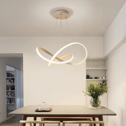 Moderne Scandinavische hanglamp – Klaverontwerp