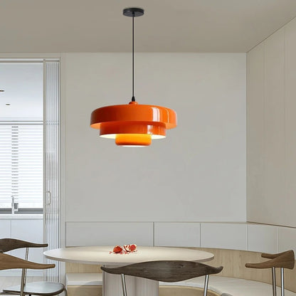 BAUHAUS Modern Glass Pendant Light - Matte Shade Hanging Lamp