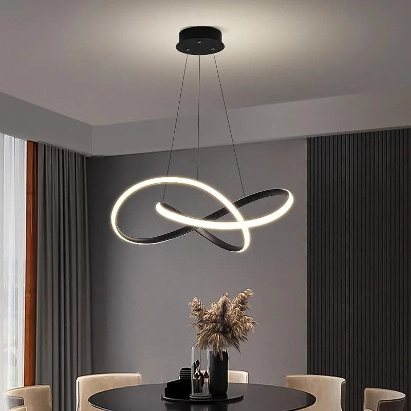 Moderne Scandinavische hanglamp – Klaverontwerp