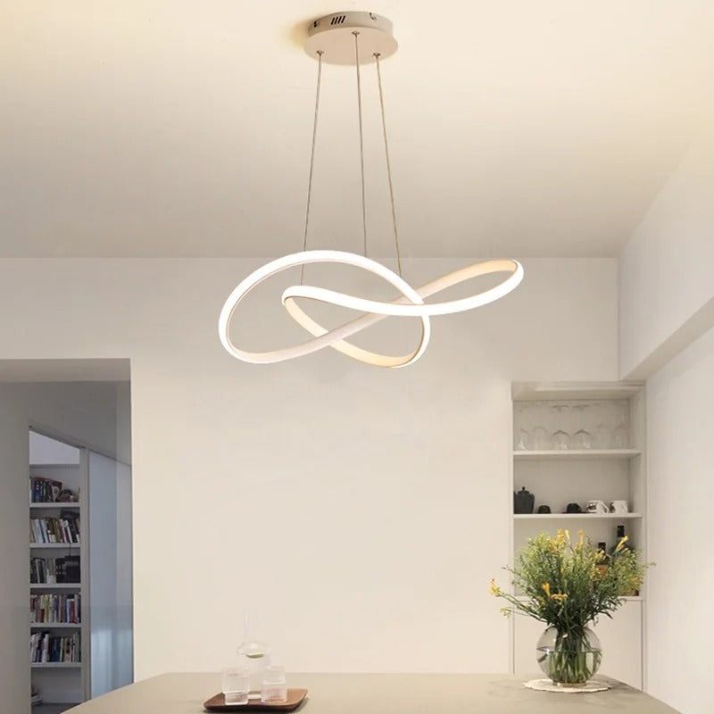 Moderne Scandinavische hanglamp – Klaverontwerp