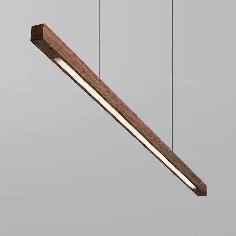 Nordic Wood Pendant Light – Warm, Natural & Modern LED Hanging Lamp