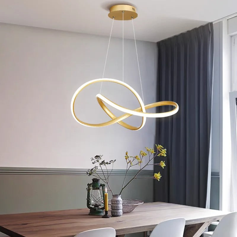 Moderne Scandinavische hanglamp – Klaverontwerp