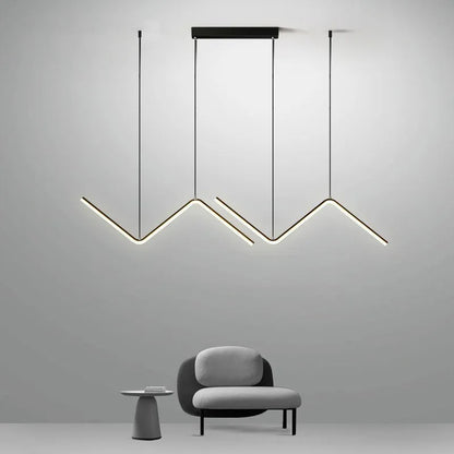 Modern LED Pendant Light | 90cm Dual Arm Design