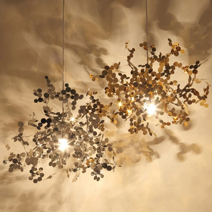 Modern LED Chandelier – Metal – 45x45cm
