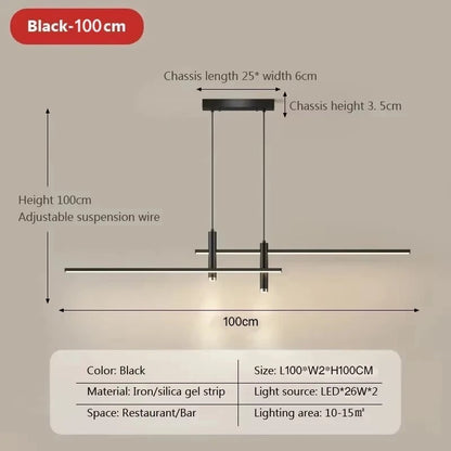Modern Industrial LED Pendant Light
