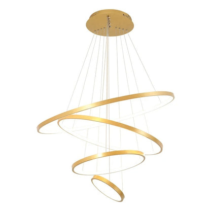 Modern LED Pendant Lamp multiple Rings