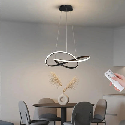 Moderne Scandinavische hanglamp – Klaverontwerp