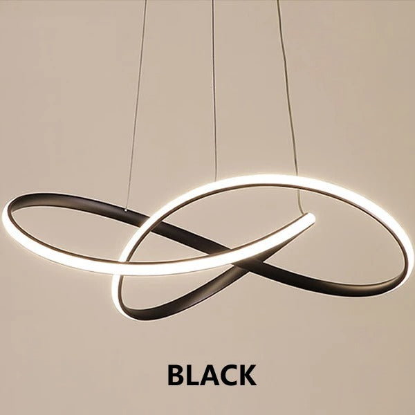 Moderne skandinavische Pendelleuchte – Kleeblatt-Design
