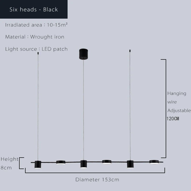 Modern LED Ceiling Light - Multi lights - Act Design Shop