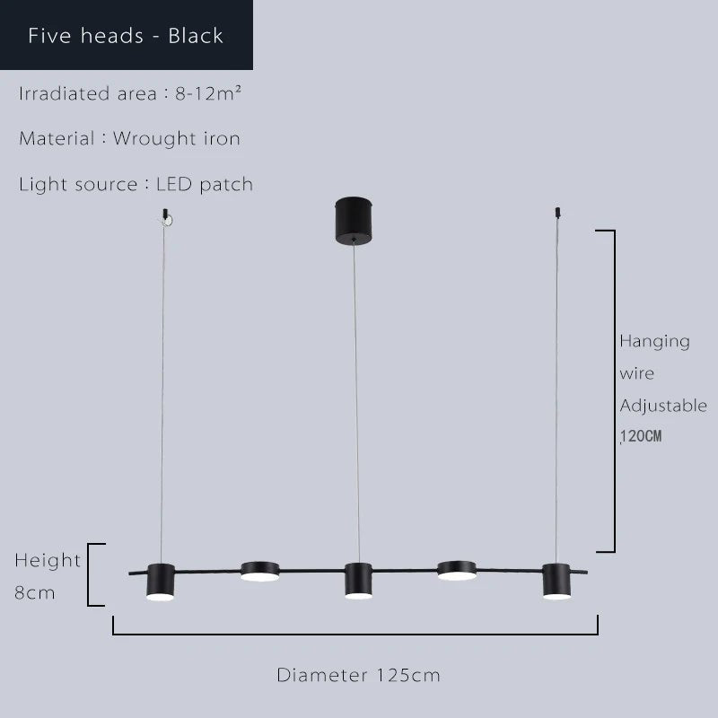 Modern LED Ceiling Light - Multi lights - Act Design Shop