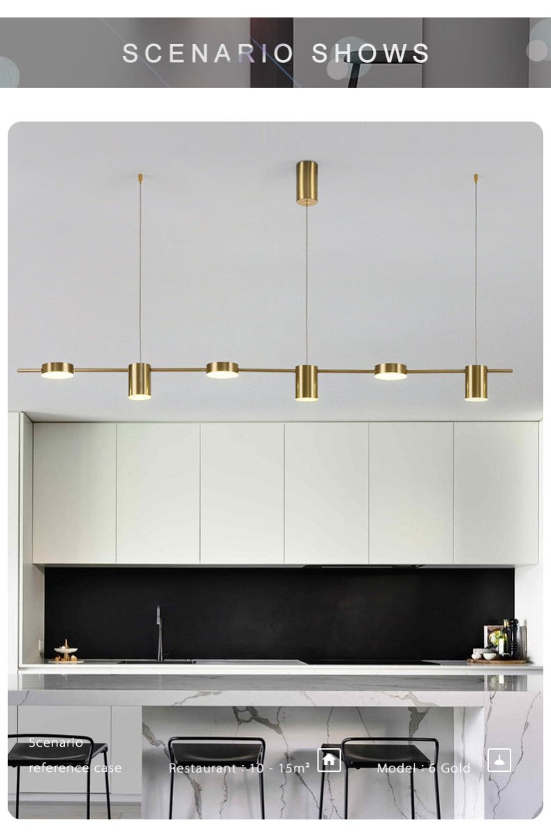 Modern LED Ceiling Light - Multi lights - Act Design Shop