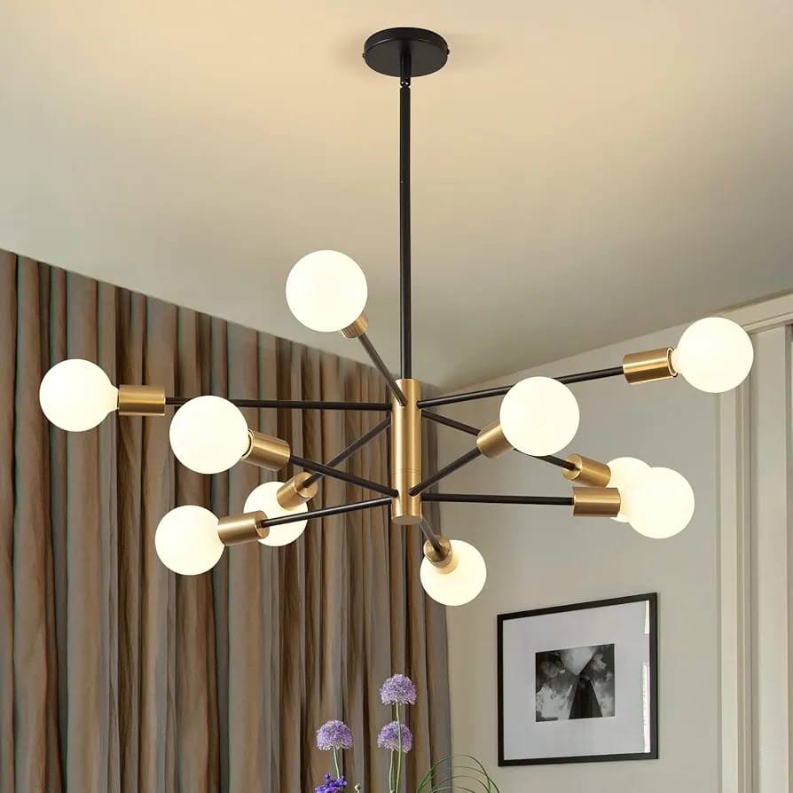 Modern Sputnik LED Chandelier – Pendant Lamp - Act Design Shop