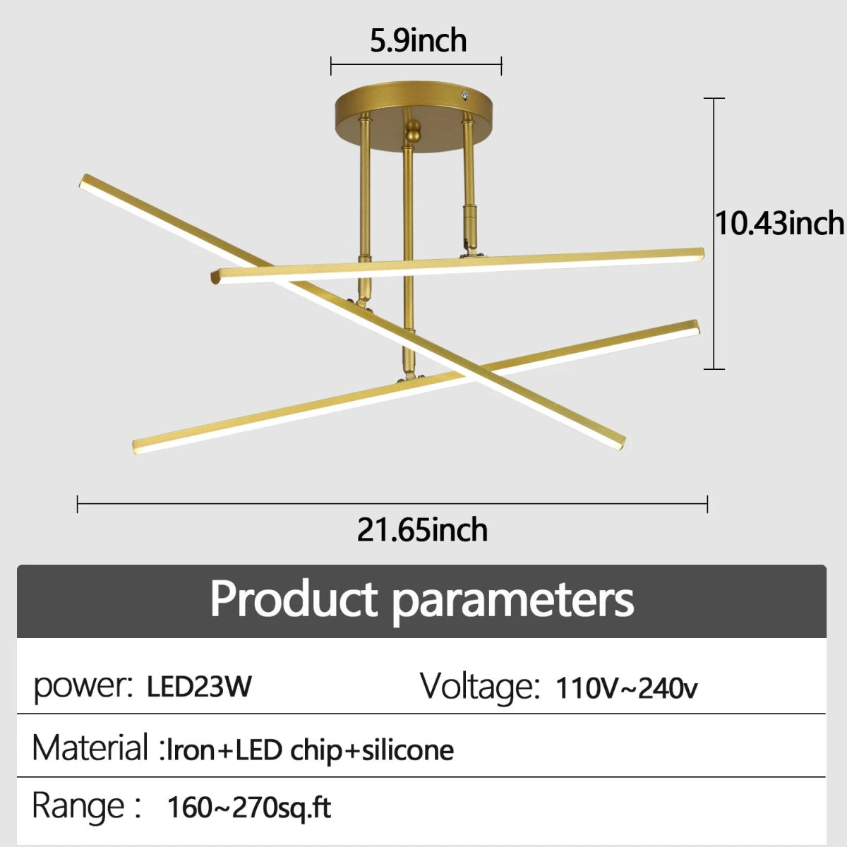 Nordic Modern LED Ceiling Light – Chandelier - Act Design Shop