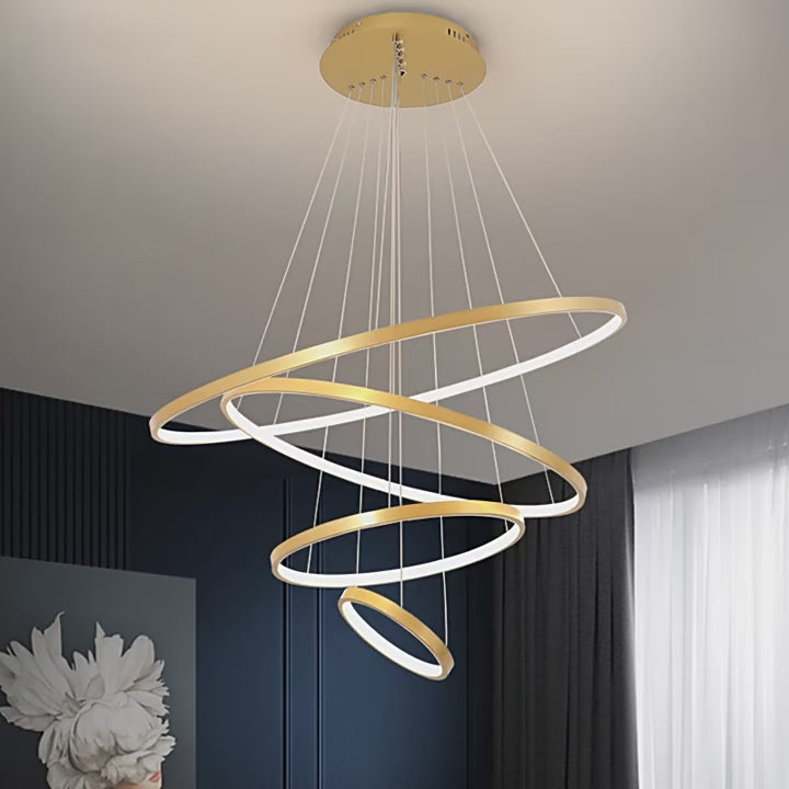 Modern LED Pendant Lamp multiple Rings