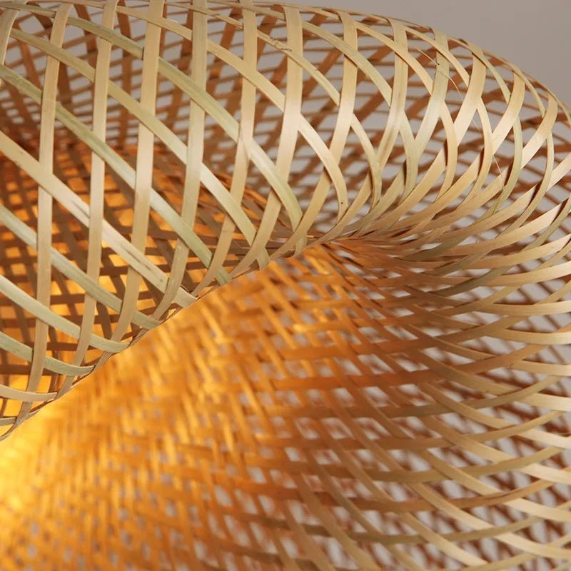 Rattan Pendant Lamp Set of 3 - Made of Bamboo - Act Design Shop