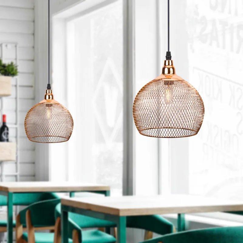 Retro Bird Cage Light Fixture Modern Simple Chandelier - Act Design Shop