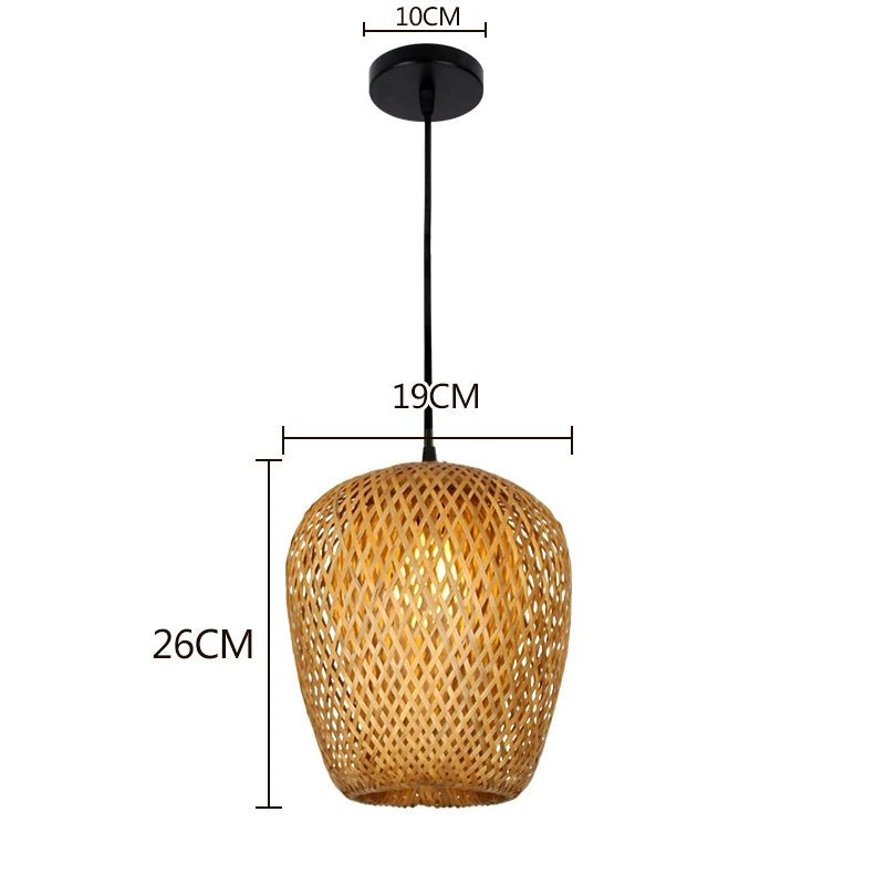 Rieten hanglampen woonkamer keuken badkamer hal entree - Act Design Shop