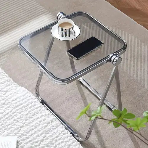 Wagner - Glass Designer side table for beanbag