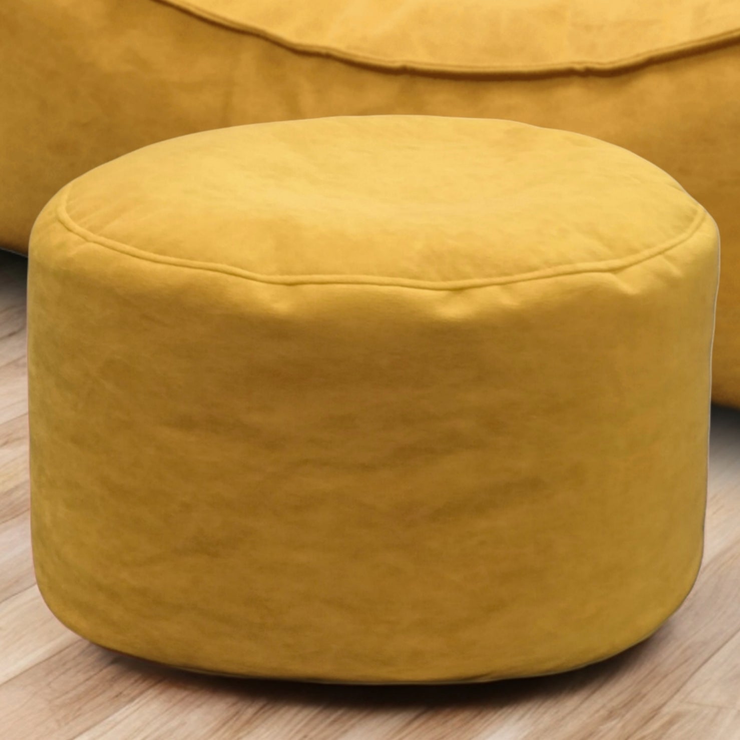 Beanbag Round pouf Soft Velvet