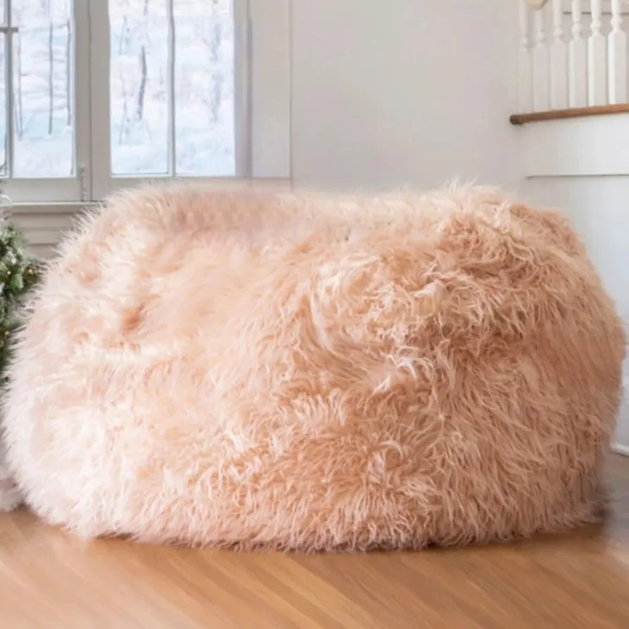 Mix Grey Furry Beanbag included or exluded fillings