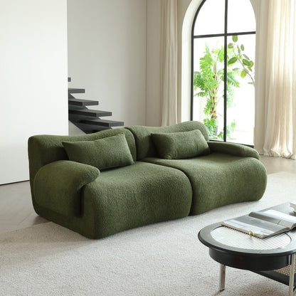 2-Zits Fluwelen Design Bankstel Stof – Mustafa