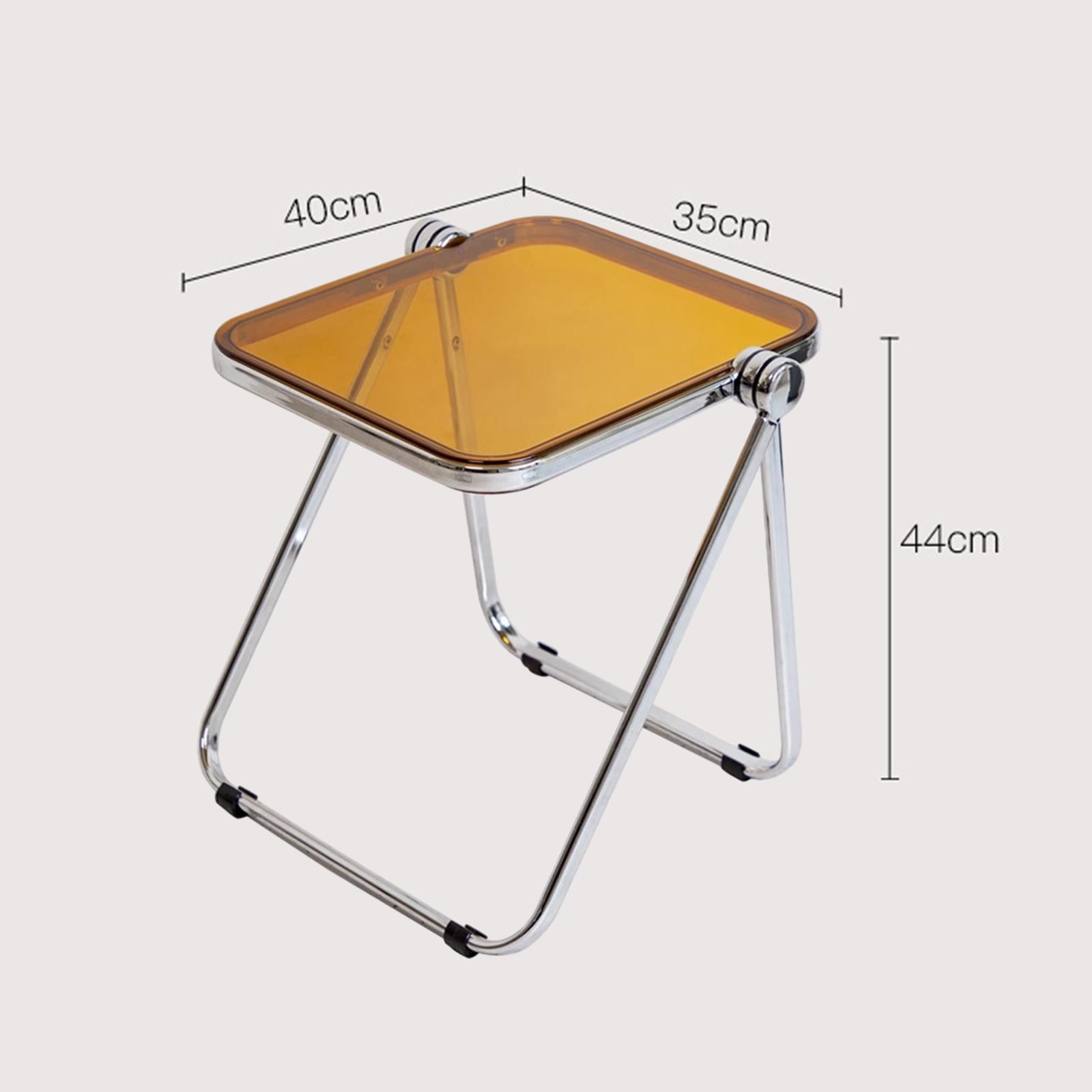 Wagner - Glass Designer side table for beanbag
