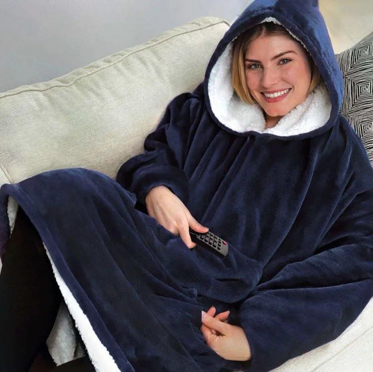 Oversized Hoodie Blanket