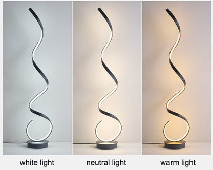 Staande lamp woonkamer design - Moderne LED vloerlamp
