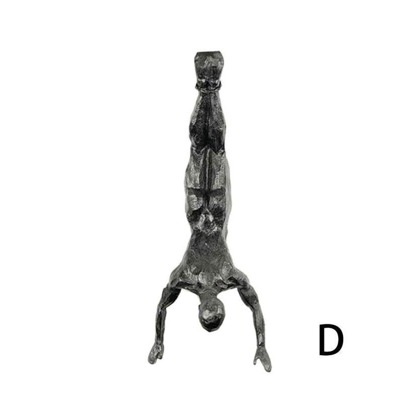 Rock Climbing Man Wall Hanging Decoration Sculpture Statue Figures Decor - Act Design Shop