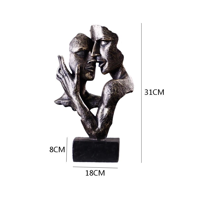 Romantische Figuur Sculptuur, Woonkamer Decoratie - Act Design Shop