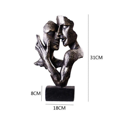 Romantische Figuur Sculptuur, Woonkamer Decoratie - Act Design Shop
