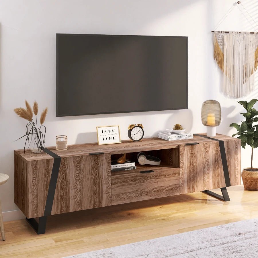 Tv Meubel Industrieel, Metalen Frame, Dressoir voor woonkamer - Act Design Shop