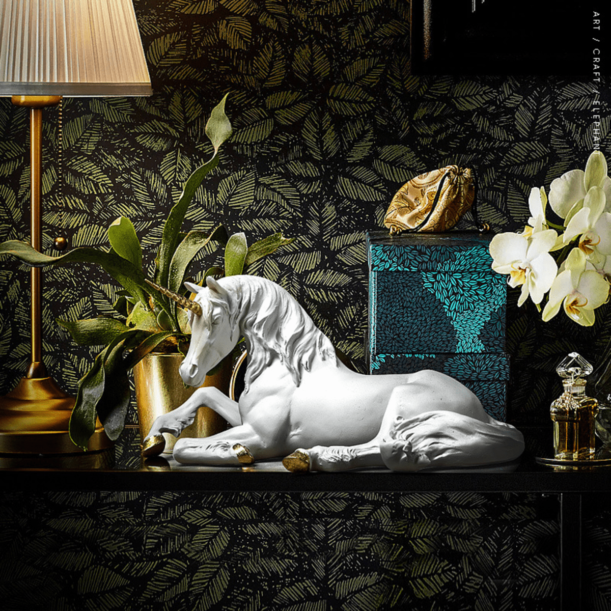 Unicorn sculpture resin home decor - Act Design Shop
