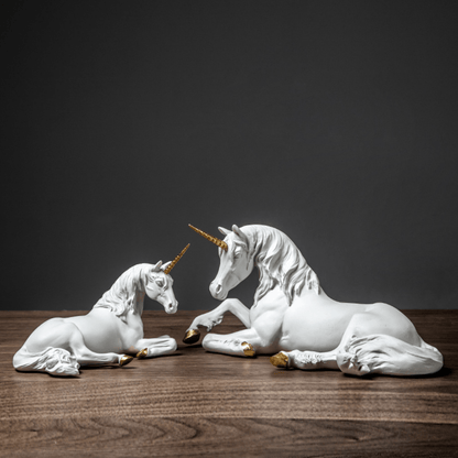 Unicorn sculpture resin home decor - Act Design Shop
