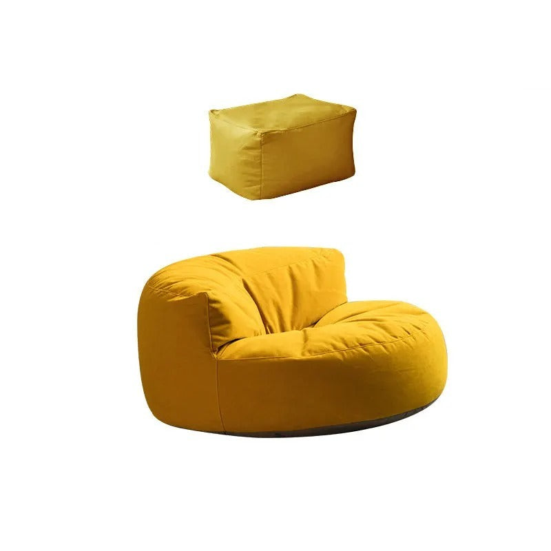 Beanbag Round Soft Velvet