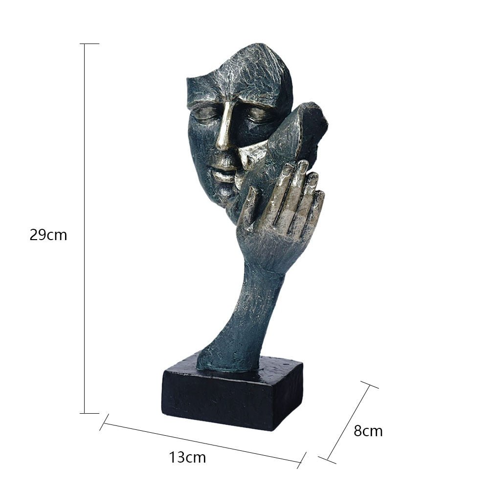 Vilead Retro Abstract Figures Vintage Bust Statue Resin - Act Design Shop