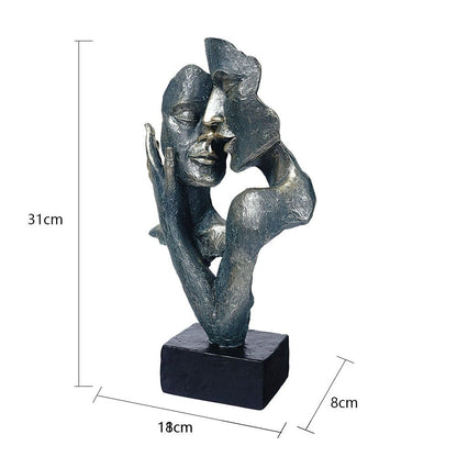 Vilead Retro Abstract Figures Vintage Bust Statue Resin - Act Design Shop